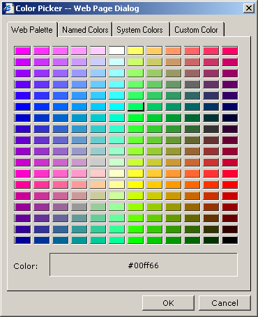 html color picker code